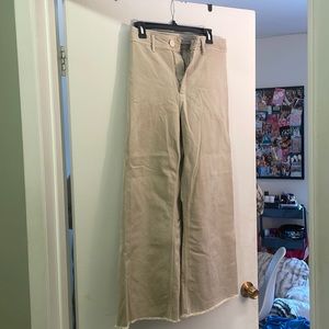 Tan zara marine pants